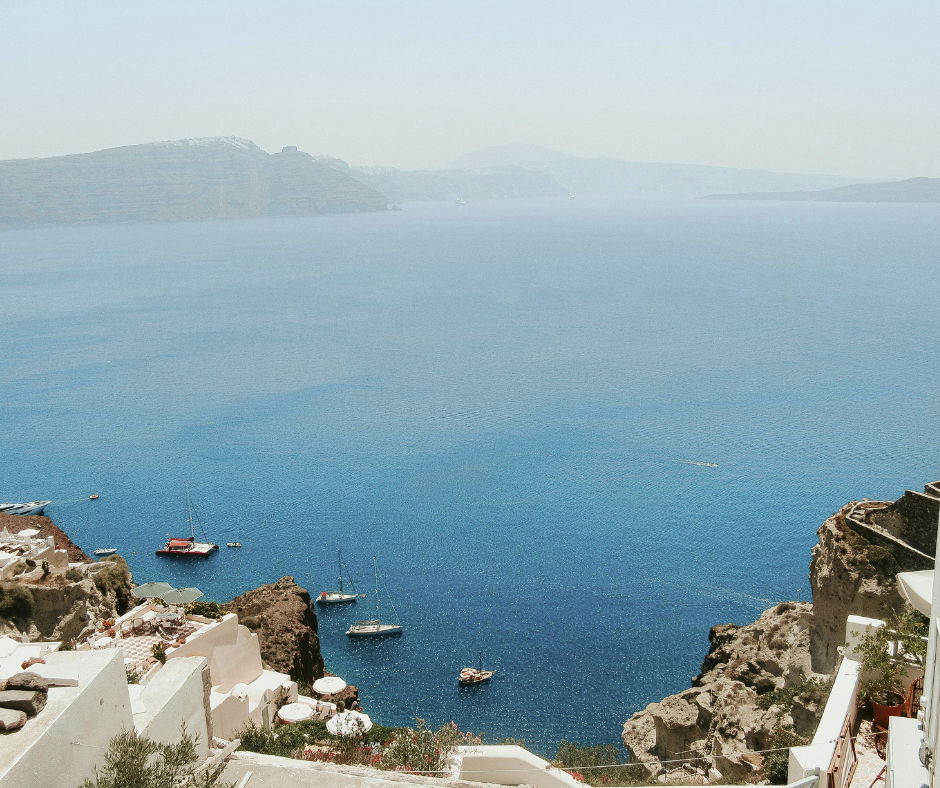 Mediterranean coastal view